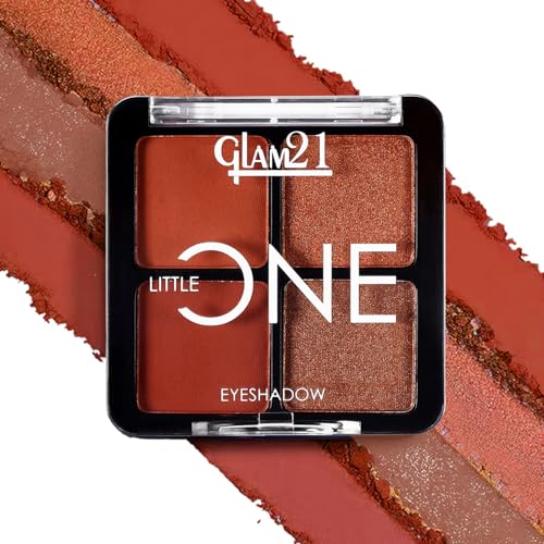 Image of Glam21 Little One 4-in-1 Eyeshadow Palette | Ultra pigmented, Easy to blend | Long Lasting Eye Make Up Kit |Firework-03