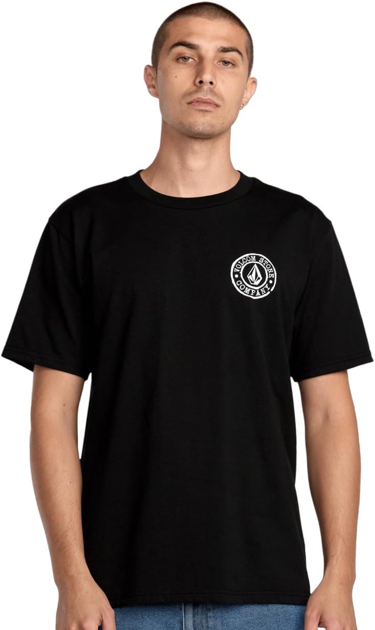 Volcom Men's Logo Stamp Short Sleeve Tee