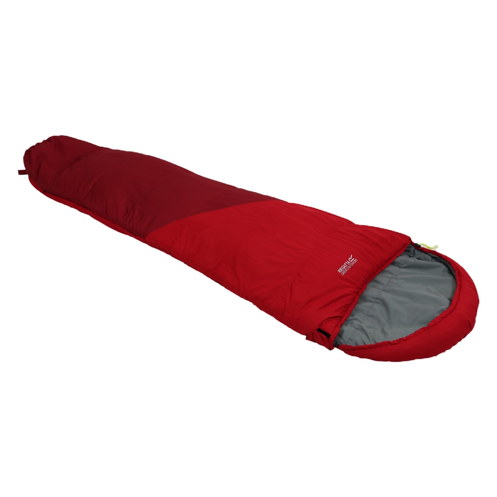 Regatta  Pepper/Dkred Hilo V2 300 Sleeping Bag in Size Single, Sports Direct