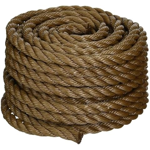 Koch 5011635 Twisted Polypropylene Rope, 1/2 by 50 Feet, Brown Cover