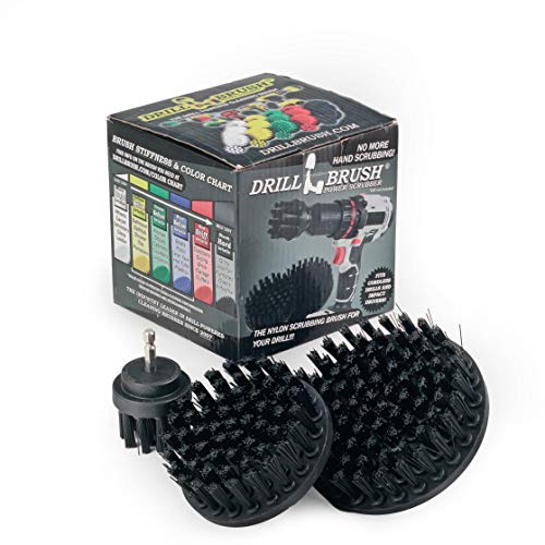 Ultra Stiff Drill Powered Cleaning Brushes Used for Heavy Duty Industrial Stripping