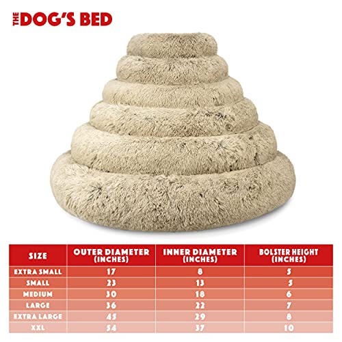 The Dog’s Bed Sound Sleep Donut Dog Bed Spare Cover, XXL Dog Biscuit