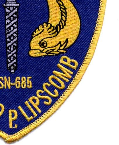 SSN685 USS Glenard P Patch Clothing, Shoes & Jewelry