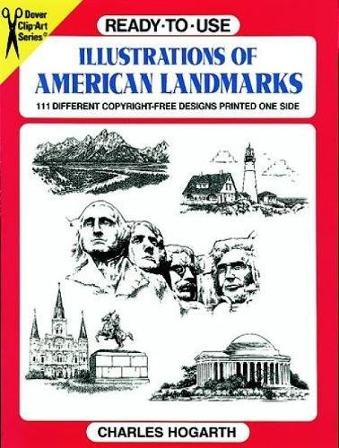 Ready-to-Use Illustrations of American Landmarks (Dover Clip Art Ready ...