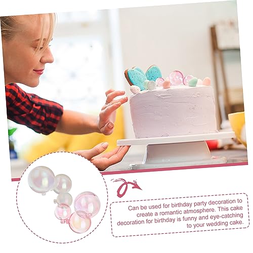 Bolas de burbujas Symphony KOMBIUDA para decorar tartas de cumpleanos infantiles y cupcakes 7