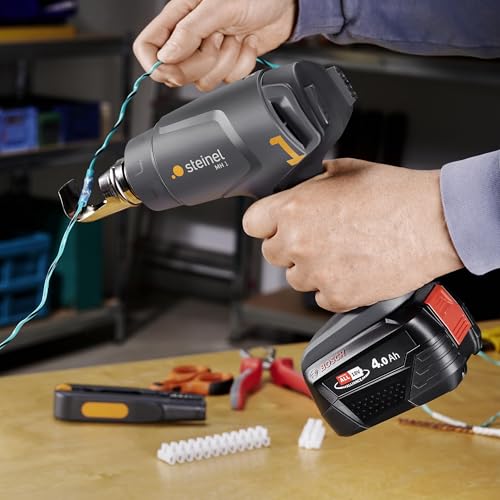 Steinel 6648 Crimpverbinder Ø 1.5 - 2.5 mm, 10 Stück, mit Innenkleber, wasserdicht-isoliert, stoßfest, wärme-schrumpfend, Blau