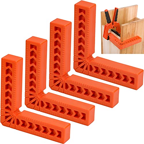 Lot de 2 carrés de positionnement à 90 degrés - Pince d'angle type L 90