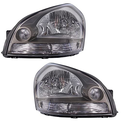 ATEC Germany 2x phares avant Phares principaux avant bilatéraux Compatible avec HYUNDAI TUCSON (JM)