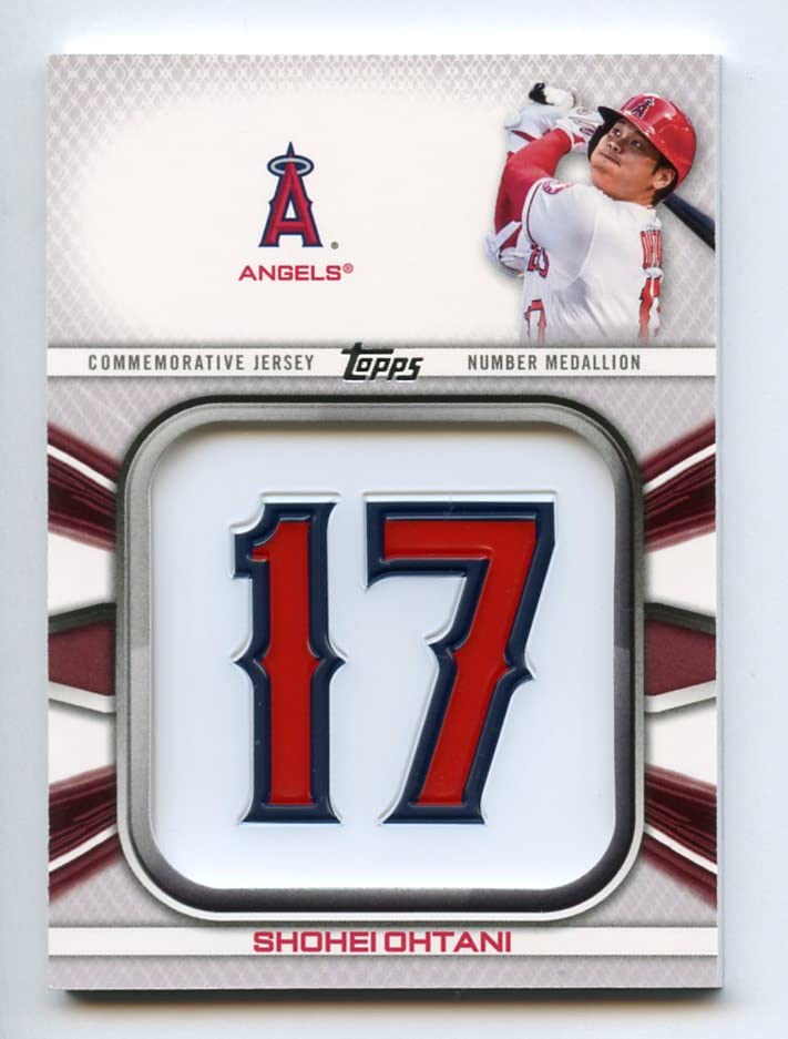 Amazon | 大谷翔平 2022 Topps Player Jersey Number 17 Medallion 