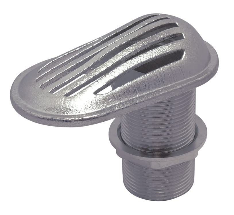 Wassereinlass mit Größe, Edelstahl A4, 3/4"
