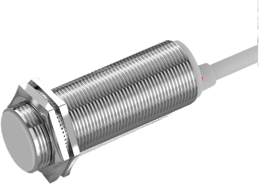 M18 Capacitive Proximity Sensor 10-30V DC 3-Wire NPN PNP NO NC Flush Non-Flush Non-Metallic Sensor Switch with 2m Cable (Color : 5MM AC 2-Wire NC)