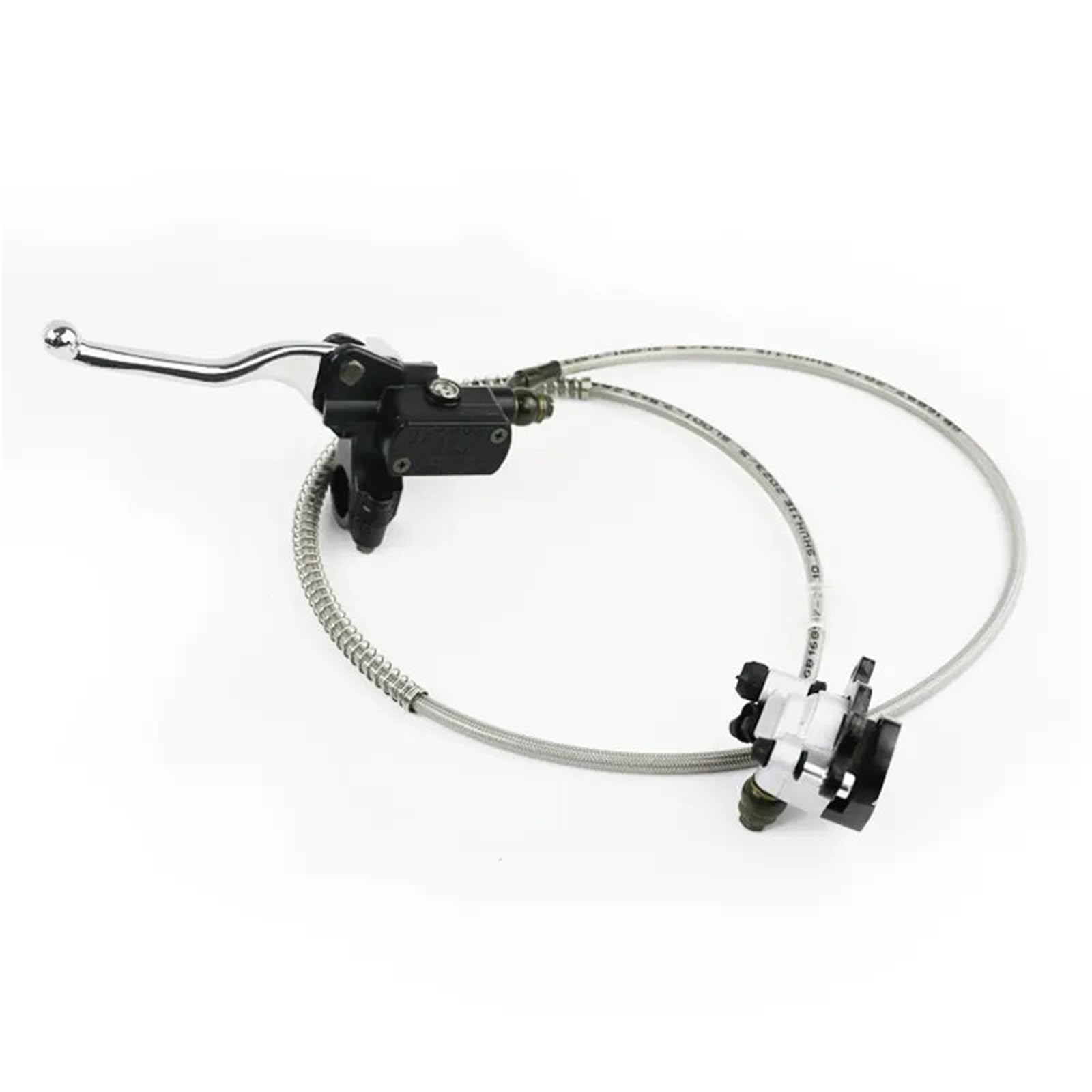 APSHDNCU Forward Brake Pump Fit for Dirt Pit Bike Scooter 49cc Moto Parts Rear Hand Brake Lever Hydraulic Disc Brakes Pump