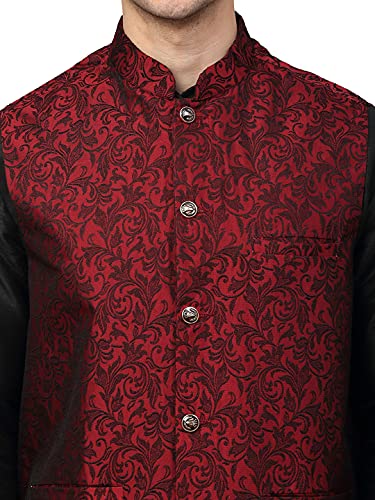 Image of Jompers Men's Woven Design Waistcoat