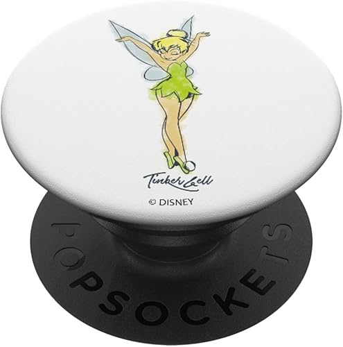 Miniatura 6 de Disney Peter Pan Tinker Bell - Retrato de acuarela PopSockets PopGrip agarre intercambiable para teléfonos y tabletas PopSockets MagSafe PopGrip