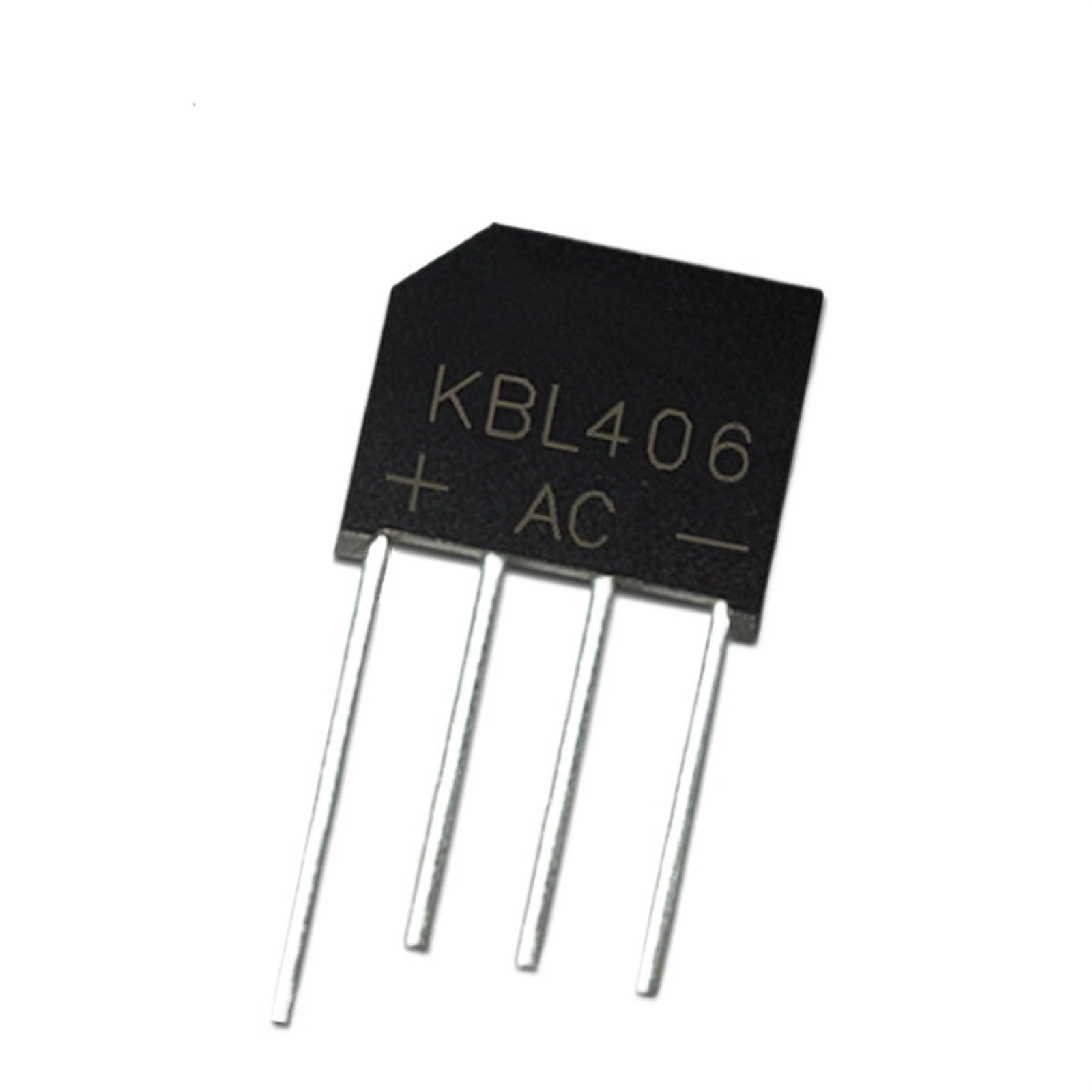 ZXAOMMBEA 20/50/100/200/500Pcs KBL406 Bridge Rectifier KBL406G Stack 4A/600V(200Pcs)