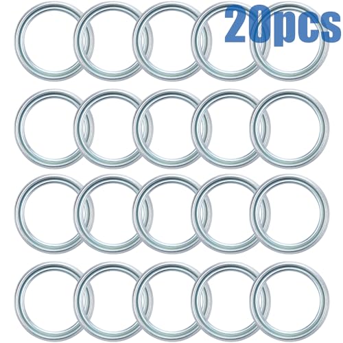 Image of 20pcs M18 X M24 Differential Oil Drain Plug Gasket for Toyota 12157-10010, Replaces 90430-18134, Fits Toyota Scion FR-S 2013-2016, Lexus ES250 2021-2024