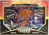 Pokemon Sun & Moon 11.5 Hidden Fates Assorted Gx Box- Charizard-GX, Raichu-GX, or Gyarado-GX