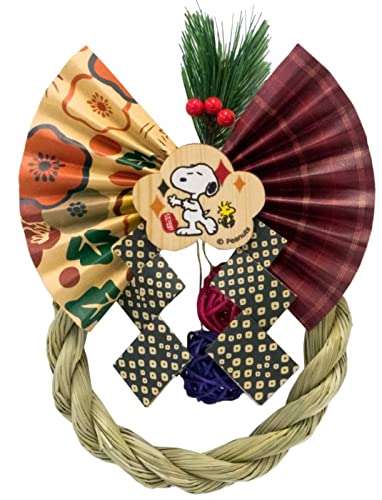 山一商店 正月飾り スヌーピー リース飾り R-98505