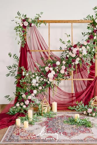 Lingsmomentitalianruscusgreenery59ftartificialsilkrealtouchwillowleafgarlandfakewispyrusticvinestemswagfortablecenterpiecesweddingarchdecordarkgreen Urban Country Home Decor Lings moment italian ruscus greenery 59ft artificial silk real touch willow leaf garland fake wispy rustic vine stem swag for table centerpieces wedding arch decor dark green urban country home decor