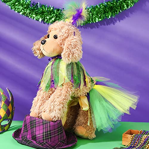 Disfraz para perro niña Mardi Gras 3 piezas talla S miniatura 6