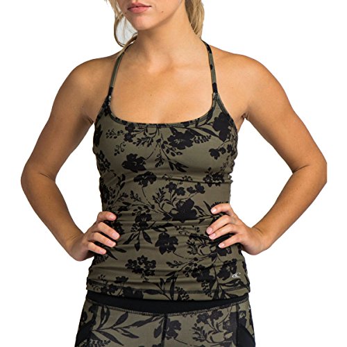 Débardeur de sport O'NEILL femme vert olive taille XS top fitness respirant
