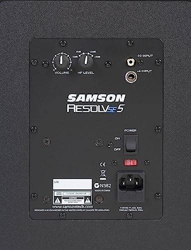 Samson Resolv SE5 Active Studio Monitors (Pair)