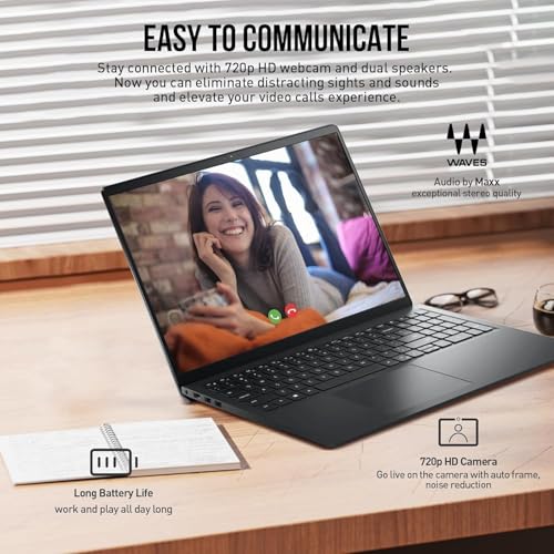 Image of Dell Inspiron 15.6 inch FHD Touchscreen Laptop 2026 Edition | 13th Gen Intel Core i5 (Beat i7-1250U) | 12GB RAM | 1TB Storage (512GB PCIe SSD + 512GB External) | Win 11 with Office 365 for Web