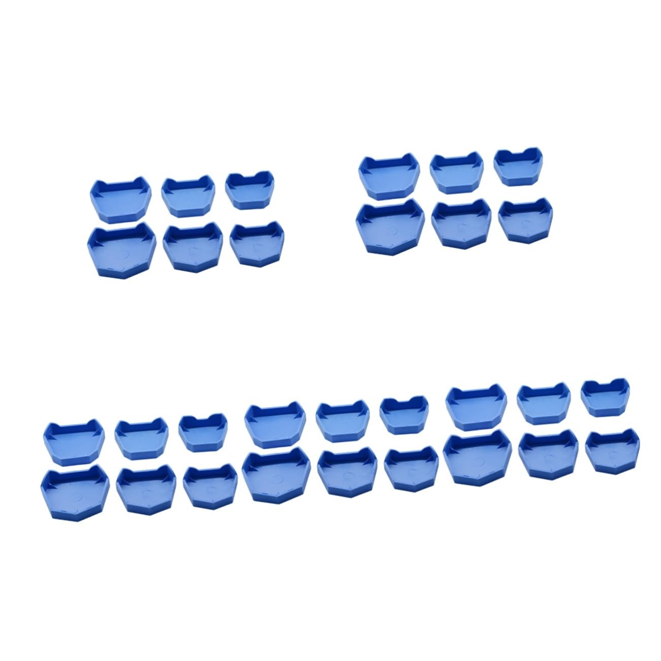 MAGICLULU 5 Series Base De Plaster Herramientas De Dentista Trayectoria Práctica Y Segura Clínicas Odontológicas 6 Piezas X 5