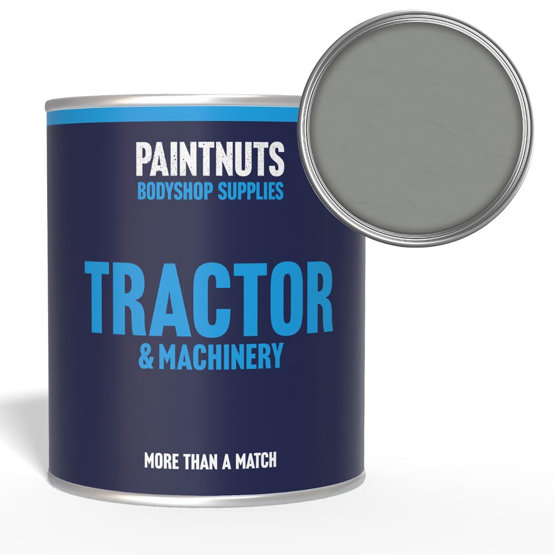 Paintnuts Tractor & Machinery Paint suitable for MF/Massey Ferguson Grey Classic Tractor (LM70086) - 1 Litre Tin