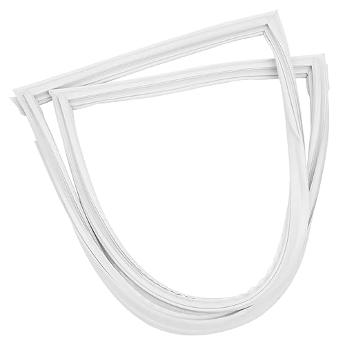 W10830162 Refrigerator Freezer Door Gasket(White) -Compatible with Whirlpool,Kitchen Aid,Kenmore,Maytag & Jenn Air Refrigerator,Replacement
