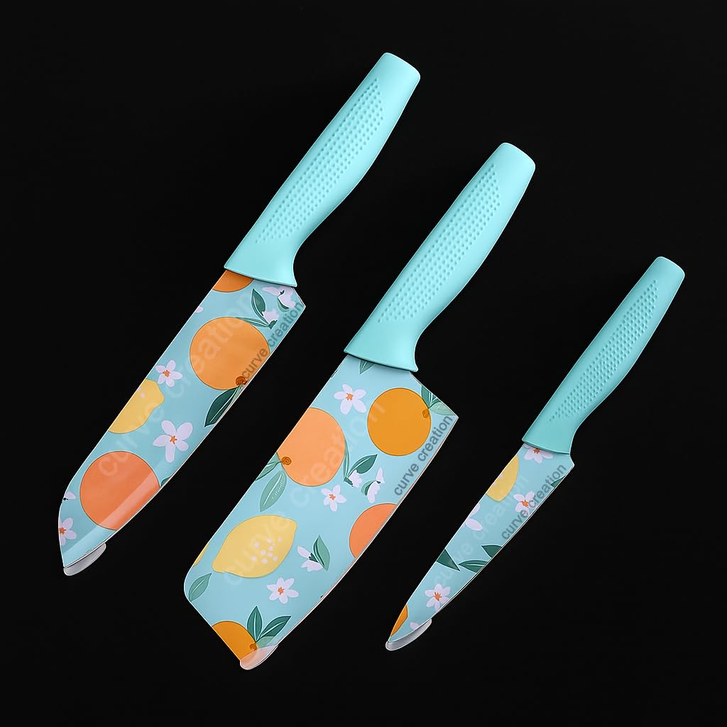 Professional Stainless Steel 3 Piece Kitchen Knife Set -6 Professional Stainless Steel 3 Piece Kitchen Knife Set -6