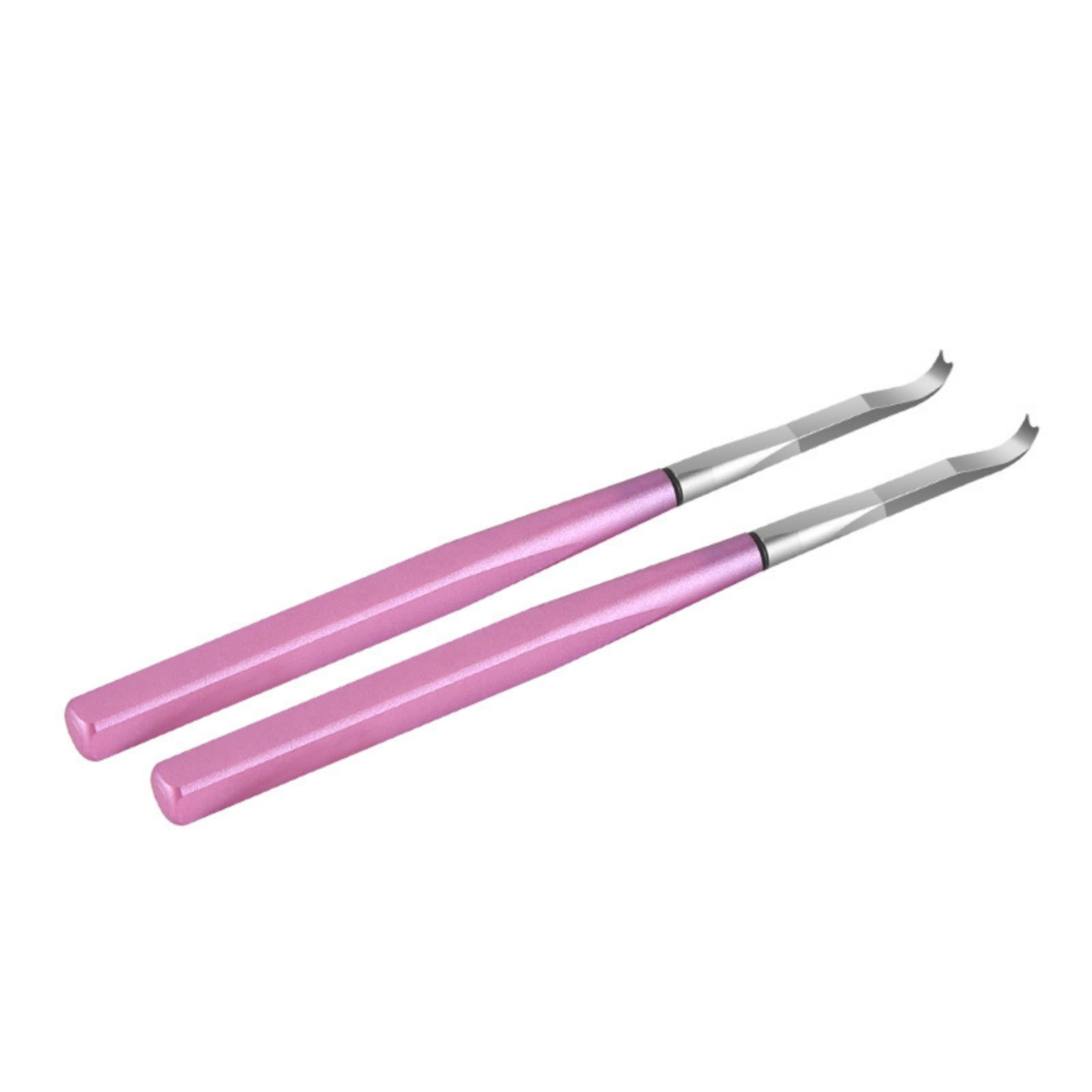 TISHITA set Uhrmacher Werkzeug set Zeigerabheber Zeigerheber Zeigerentferner Feinmechanik Hebel mit Schmalen Haken Und Stabilem Metallkörper für Uhrmacher Hobby Reparatur Und Wartung, Array, Lila
