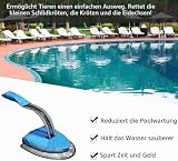 HXStar Pool Ausstiegshilfe für Tiere, Tiersparende Fluchtrampe für Pool, Schwimmende Rampe Rettungen, Tierrampe Kleintier Swimming Fluchtrampe Sicherheit Tierrettungs Critter Escape Ramp