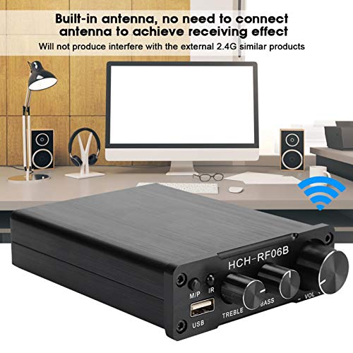 Bluetooth Eindversterker -Aluminium Shell Wiredrawing 2 * 50W Bluetooth 4.2USB Lossless Speler Desktop Uitgang HIFI… - Image 8