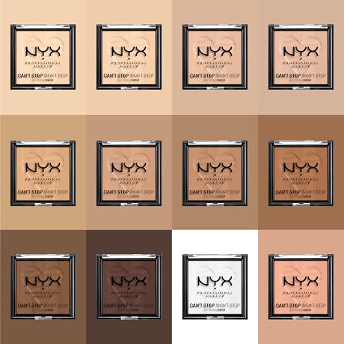 NYX PROFESSIONAL MAKEUP Can't Stop Won't Stop Mattifying Pressed Powder - Rich - image 9