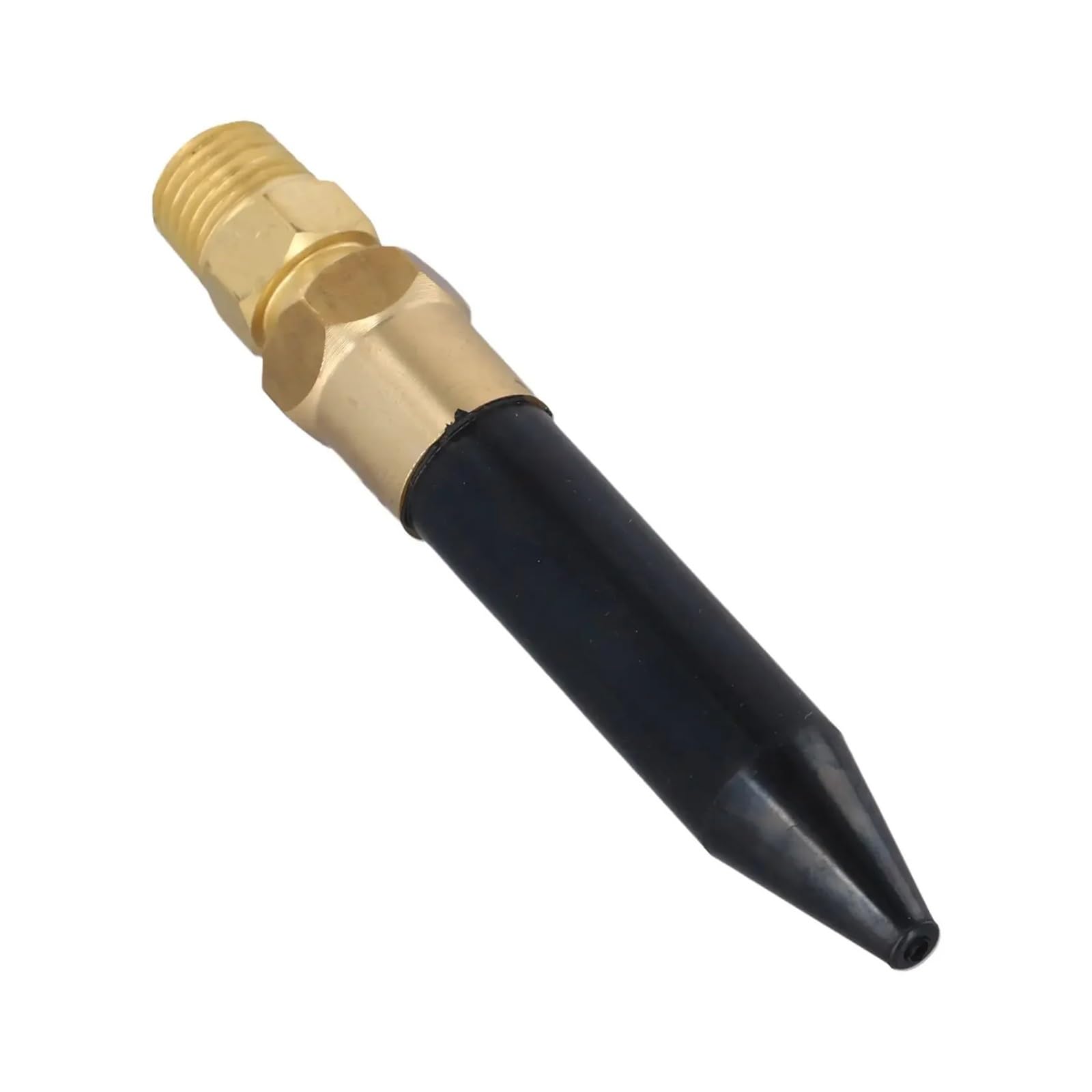 PAKMEZ NPT 1/4 Thread Helium Balloon Inflator Tilt Valve Replacement Parts Rubber Tilt Valve Gas Nozzle Black