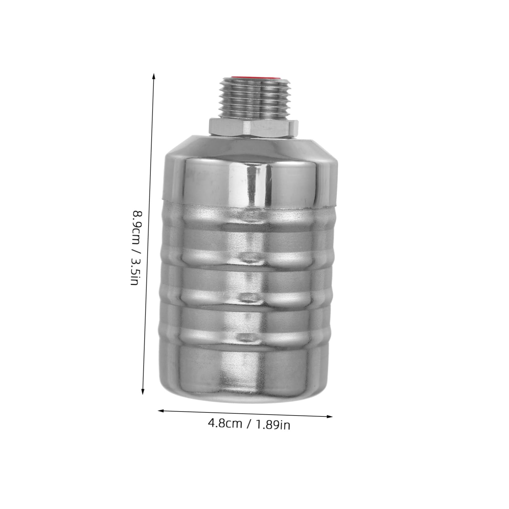 ERINGOGO Water Float Valve Automatic Stainless Valve Water Level Control Effortless Installation Floating Valve for Water Tank Prevents Overfilling