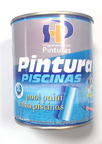 PINTURA DE PISCINA AL DISOLVENTE CLOROCAUCHO 750 ML  BLANCA