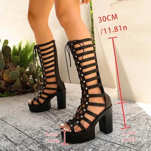 Botines de mujer con diseño calado y cierre de cremallera lateral 4