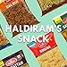 BENGAL BOX Haldiram's Indian Snack Variety Set (Pack of 6, 200 g) - Bhujia, All In One, Samosa, Navrattan, Dal Biji, Khatta Meetha/Indian Grocery Snack Food