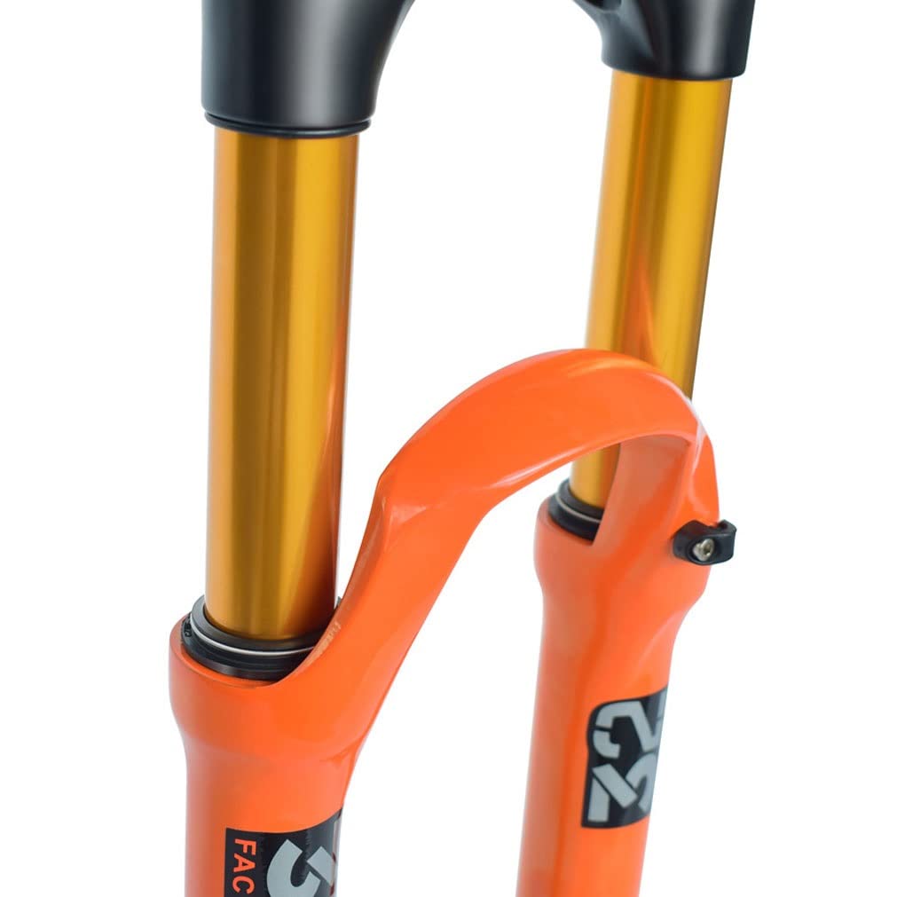 BOLANY Forcella Per Mountain Bike 26/27,5/29, Forcella Ammortizzata Per Mountain Bike, Forcella A Gas MTB, 120 Mm, Corsa A Molla Straight/Tapered Tube - Foto 11