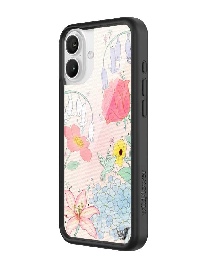 Image of Wildflower Cases - iPhone 16 Plus Compatible - Bluebelle Dreams