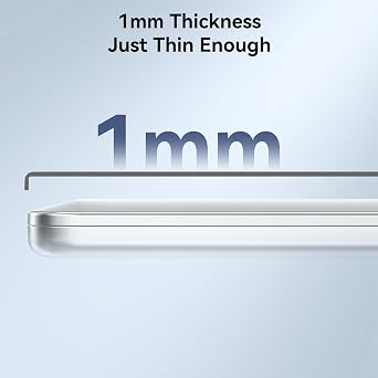 BlueSwan for MacBook Air 13 inch Case M5 M4 M3 M2 Chip, Frost Clear | Compatible with Mac Air 13.6 2026 2025-2023, A3449 A3240 A3113 A2681, Scratch & Fingerprint Proof Plastic Hard Shell