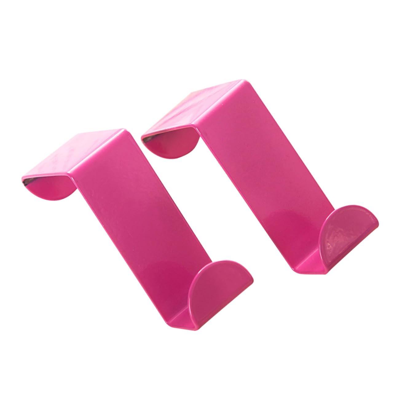 FUNOMOCYA 10pcs Door Hanger Hangers Stainless Steel Hooks Stainless Steel Door Hook Pink