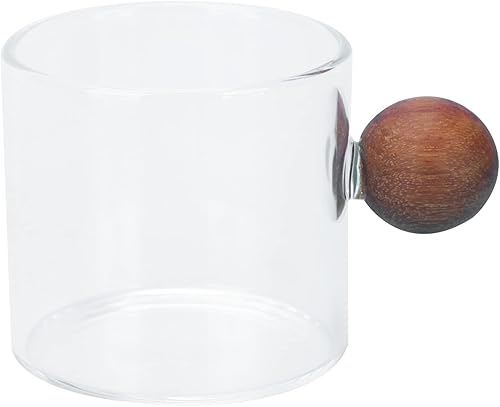 Miniatura 1 de Cabilock Taza de café de vidrio para bebidas, tazas de cerveza de vidrio, vasos de espresso, tazas de café de vidrio, taza de agua, tazas de café,