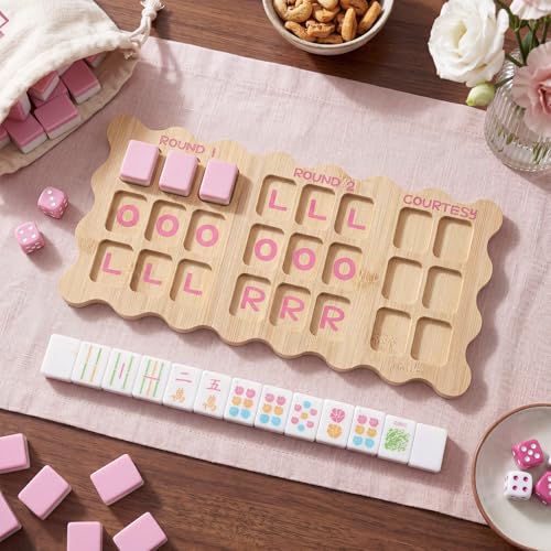 Tablero de práctica Mahjong para un jugador 6 x 12 pulgadas miniatura 5
