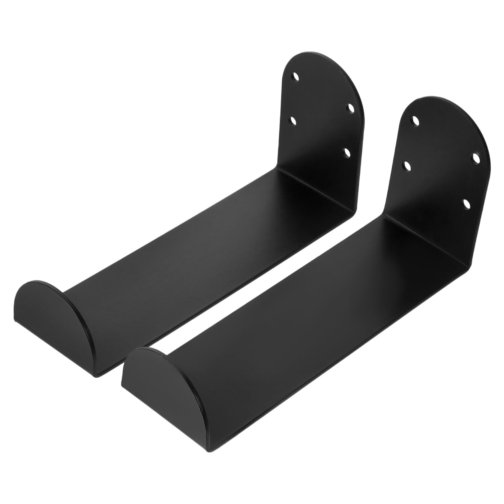 GOOHOCHY 2 Pack Snowboard Wall Mount Storage Rack Easy Install Snowboard Stand Indoor/Outdoor Ski Rack Holder Sturdy Metal Construction