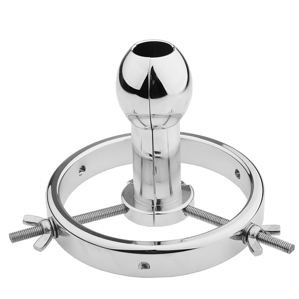 Extreme Anal Dilatateur Vaginal Anal Stretcher Creux Écarteur Anal Plug Anal Spéculum Réglable Sex Toy Fesses Métal Anal Expander SM Sex Toys pour Hommes Femmes (Version Haute)