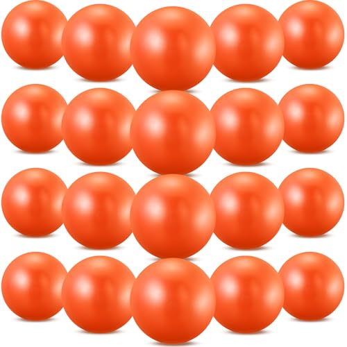 Image of Sotiff 20 Pcs 9 Inch Pilates Ball Bulk Exercise Pilates Ball Mini Yoga Balls Therapy Core for Stability Barre Training Stretching Physical Posture Training Gym Workout with Inflation Tube