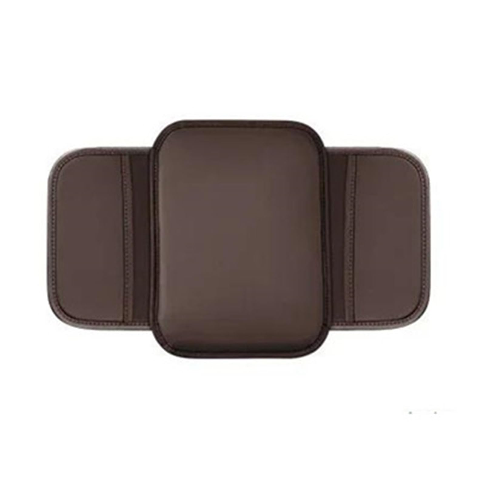 HJKDSZ Car Armrest Box Leather Storage Pocket For Nissan For Altima For Armada For Maxima For Murano For Sentra For Xterra(Brown)